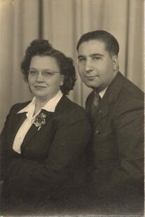Cecil Roena Dawson wedding pic 1941-01-15