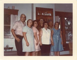 Ralph Beulah Mabelle John Lucille Cecil Roena 1974-08