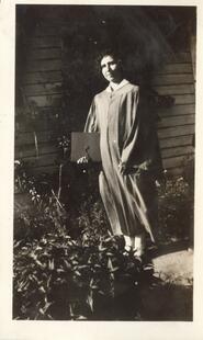 b1-48 Mabelle Dawson high school graduation 1927