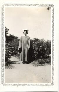 b1-80 Beulah Dawson high school graduation c 1934