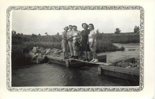 BerthaBeulahRoena Marilyn Mabelle Lucille at Pratt Lake