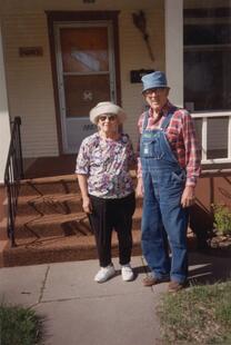 Ralph Beulah Brownlee 1993 Marjorie made the hats